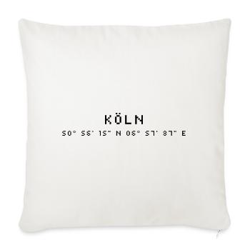 Cologne coordinates - Sofa pillowcase 17,3'' x 17,3'' (45 x 45 cm) - natural white - Front