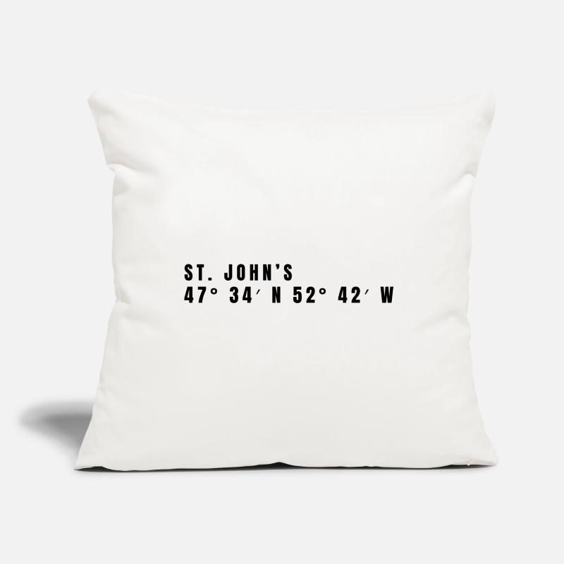 St. John's Canada Coordinates Sofa pillowcase 17,3'' x 17,3'' (45 x 45 cm)
