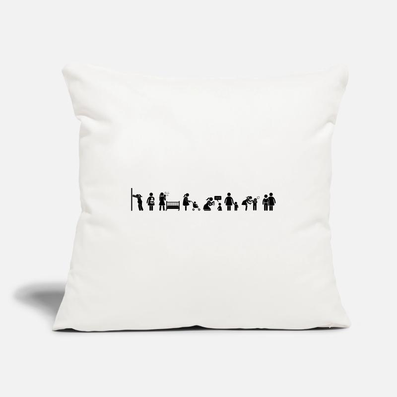 Mutter und Sohn - Mutter und Kind - Muttertag Sofakissenbezug 45 x 45 cm