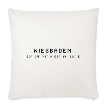 Coordonnées Wiesbaden - Housse de coussin décorative 45 x 45 cm - blanc nature - Devant