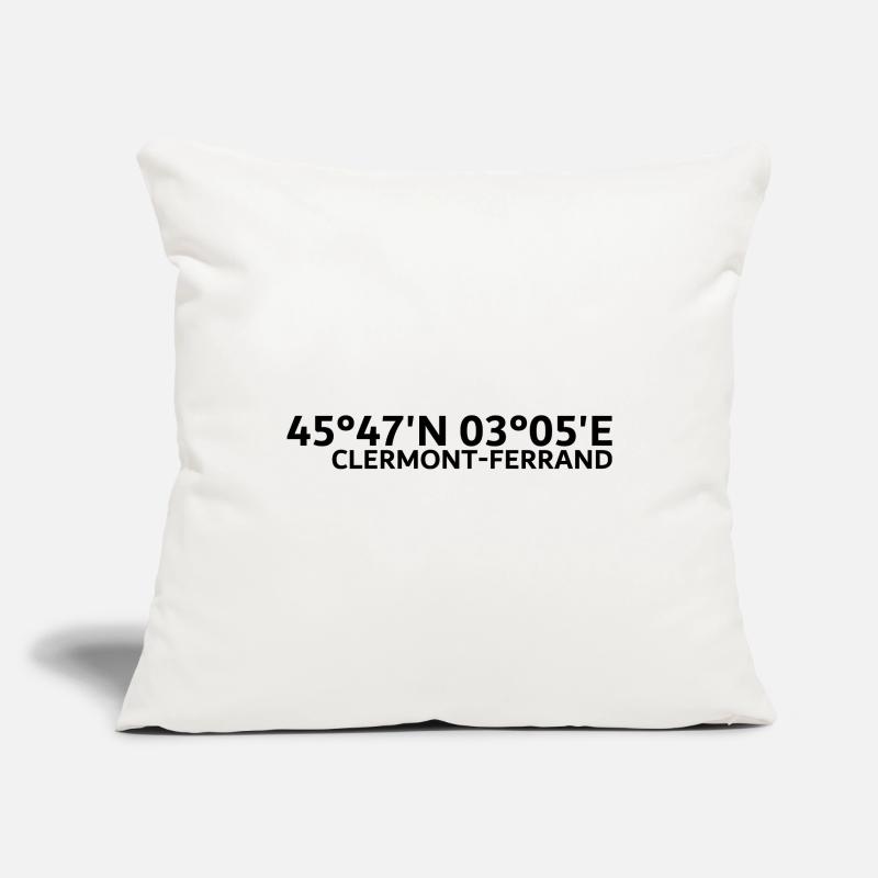 Clermont-Ferrand Coordinates Sofa pillowcase 17,3'' x 17,3'' (45 x 45 cm)