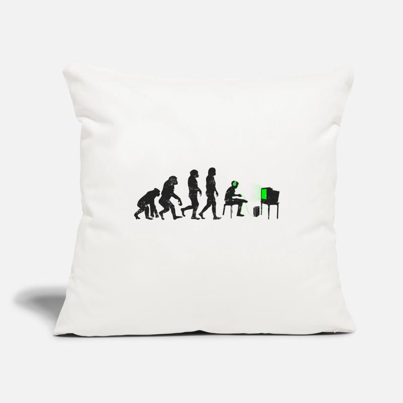 Evolution de l'évolution des joueurs Housse de coussin décorative 45 x 45 cm