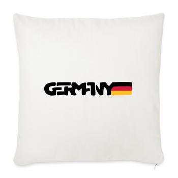 Germany - Sofa pillowcase 17,3'' x 17,3'' (45 x 45 cm) - natural white - Front