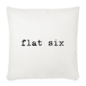 Appartement six - Housse de coussin décorative 45 x 45 cm - blanc nature - Devant