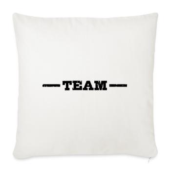 Team Line - Sofa pillowcase 17,3'' x 17,3'' (45 x 45 cm) - natural white - Front