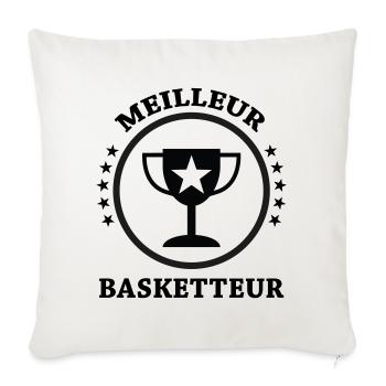 Best Basketball Player - Sofa pillowcase 17,3'' x 17,3'' (45 x 45 cm) - natural white - Front
