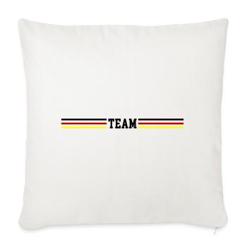 Team Germany Line - Sofa pillowcase 17,3'' x 17,3'' (45 x 45 cm) - natural white - Front
