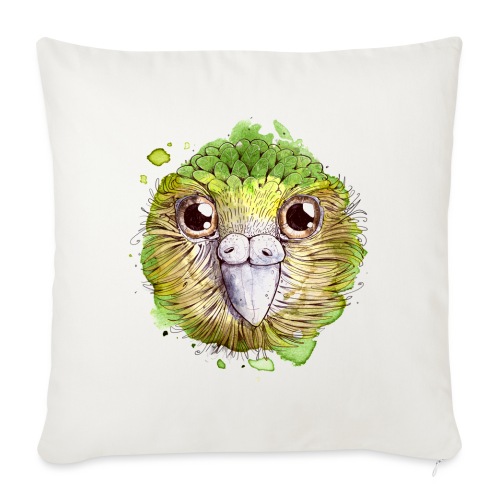 Kakapo Bird - Sofa pillowcase 17,3'' x 17,3'' (45 x 45 cm)