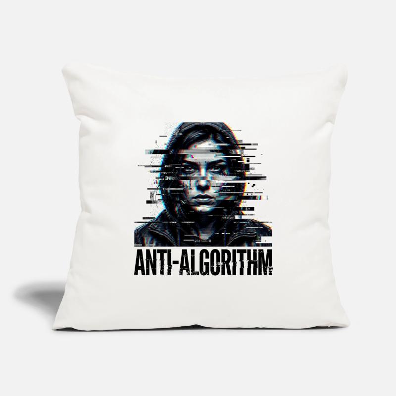 Anti Algorithm Digital Sofakissenbezug 45 x 45 cm