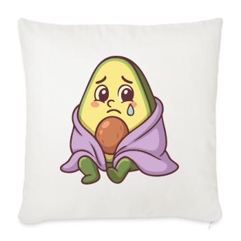 Sad Lawyer - Sofa pillowcase 17,3'' x 17,3'' (45 x 45 cm) - natural white - Front