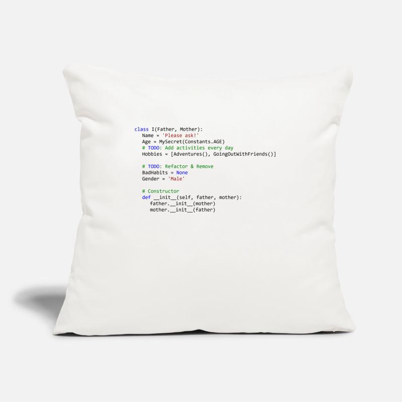 I as python class Sofakissenbezug 45 x 45 cm