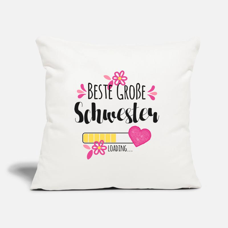 Beste Große Schwester Loading Sofakissenbezug 45 x 45 cm