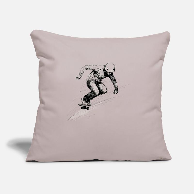 Skateboard Sofa pillowcase 17,3'' x 17,3'' (45 x 45 cm)