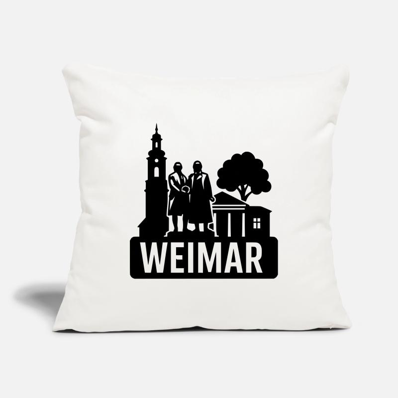 Weimar, Thuringia Sofa pillowcase 17,3'' x 17,3'' (45 x 45 cm)