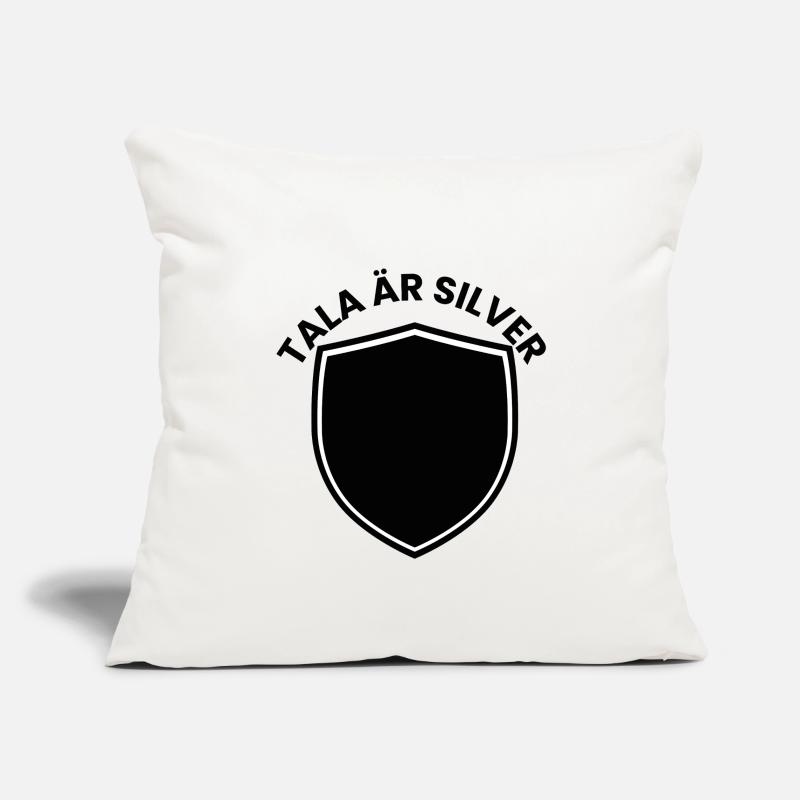 Silver Shield with Year Theme Sofa pillowcase 17,3'' x 17,3'' (45 x 45 cm)