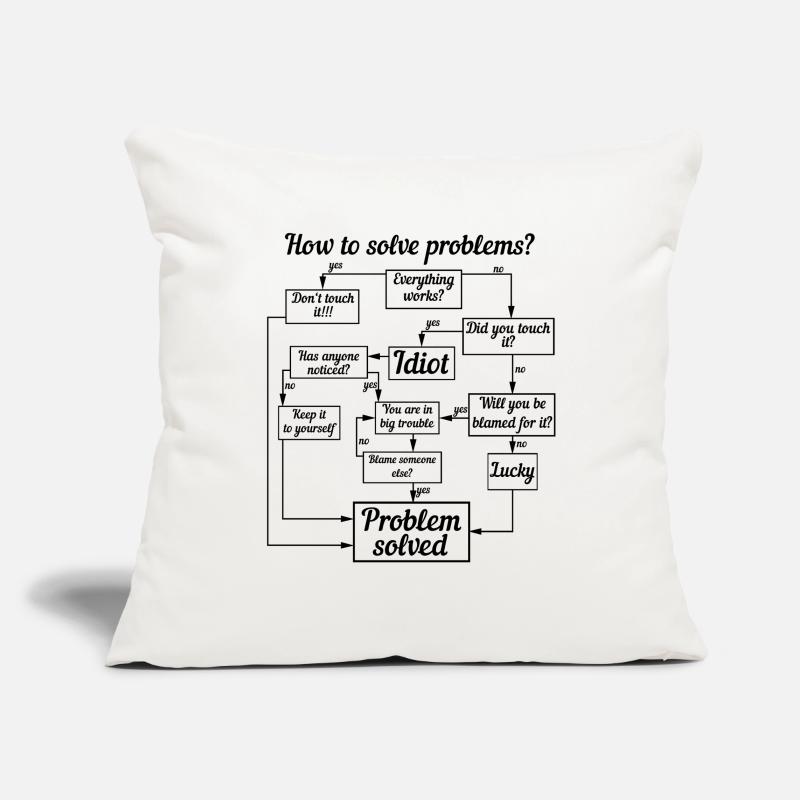DIY problem solver Sofa pillowcase 17,3'' x 17,3'' (45 x 45 cm)
