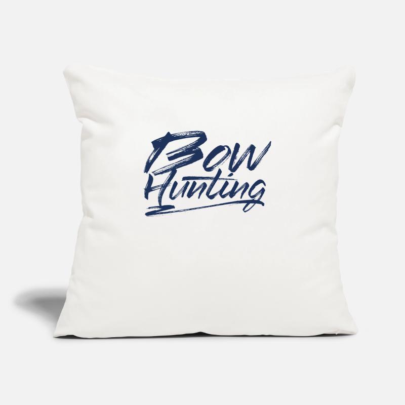 Bogen Jäger Pfeil und Bogen Bogenjagd Bogenjäger Sofakissenbezug 45 x 45 cm