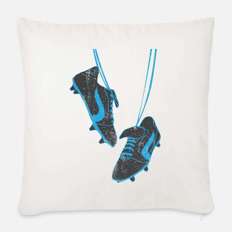 Sneaker - Sofakissenbezug 45 x 45 cm - Naturweiß 