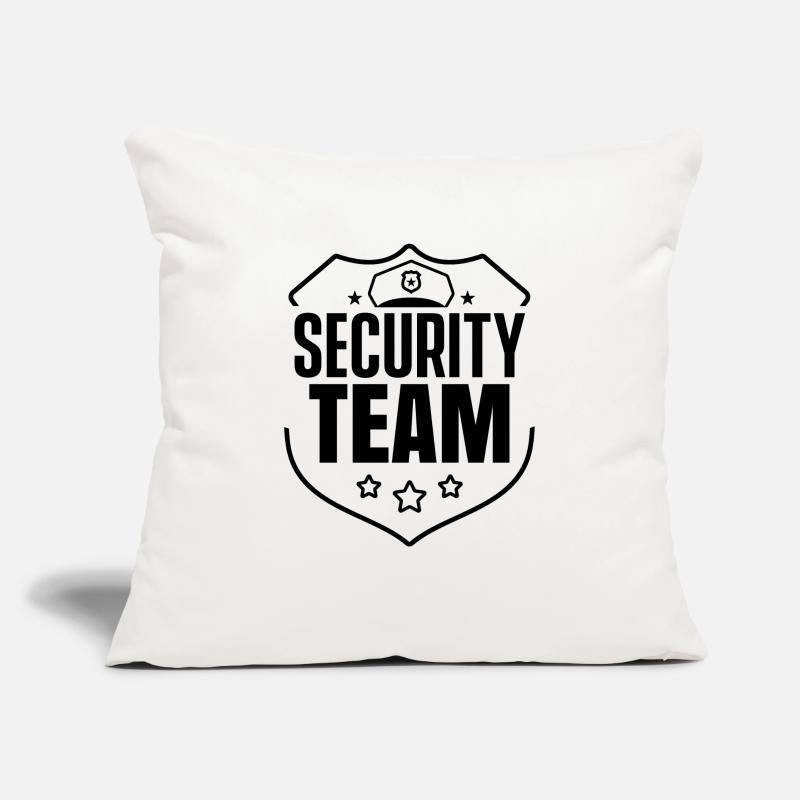 Security Team Security Security Guard Security Sofa pillowcase 17,3'' x 17,3'' (45 x 45 cm)