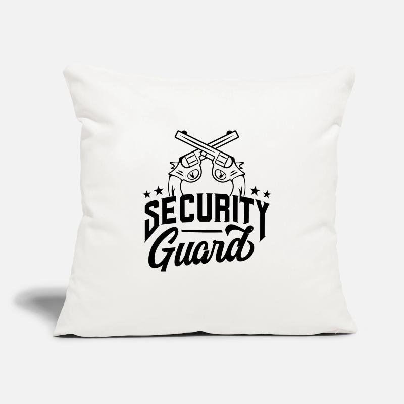Security Officer Security Security Security Guard Sofa pillowcase 17,3'' x 17,3'' (45 x 45 cm)