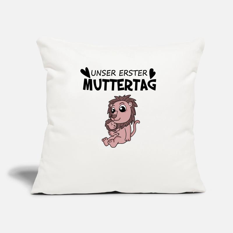 Muttertag - erster Muttertag Geschenk Sofakissenbezug 45 x 45 cm