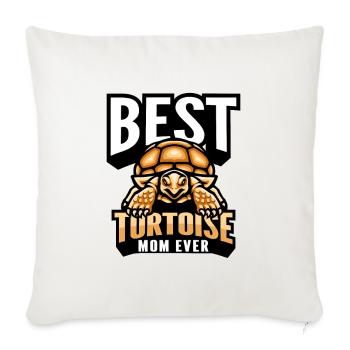Tortoise - Sofa pillowcase 17,3'' x 17,3'' (45 x 45 cm) - natural white - Front