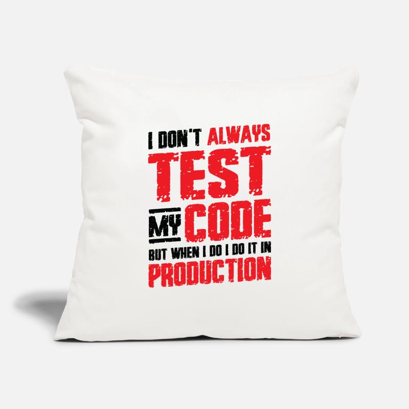 Je teste mon code en production Housse de coussin décorative 45 x 45 cm