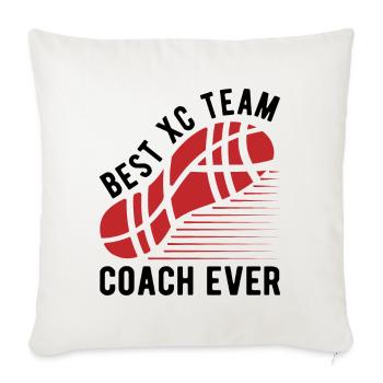 XC Running Gifts - Perfect XC Runner Design Idea - Sofakissenbezug 45 x 45 cm - Naturweiß  - Vorne