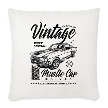 I'm Not Old I'm Classic Car Vintage Born In 1994 - Sofa pillowcase 17,3'' x 17,3'' (45 x 45 cm) - natural white - Front