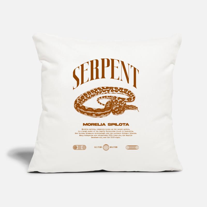 Teppich Python Moderne Reptile Keeper Streetwear Sofakissenbezug 45 x 45 cm
