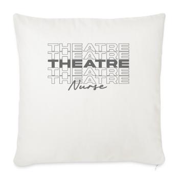 Theater Krankenschwester Krankenschwester Krankenschwestern Stilvoll - Sofakissenbezug 45 x 45 cm - Naturweiß  - Vorne