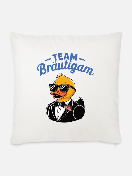 team Braeutigam - Sofakissenbezug 45 x 45 cm - Naturweiß 