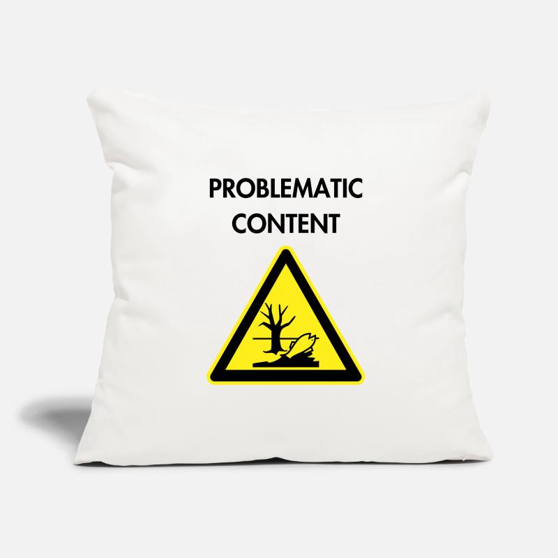 Problematic content Sofa pillowcase 17,3'' x 17,3'' (45 x 45 cm)