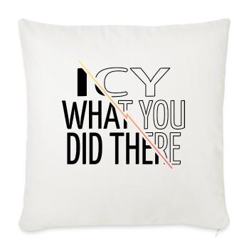 Santa Computer Gift Fairy Tail Dinosaur Fan - Sofa pillowcase 17,3'' x 17,3'' (45 x 45 cm) - natural white - Front