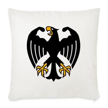 German Fitness Federal Eagle with Muscles - Sofa pillowcase 17,3'' x 17,3'' (45 x 45 cm) - natural white - Front