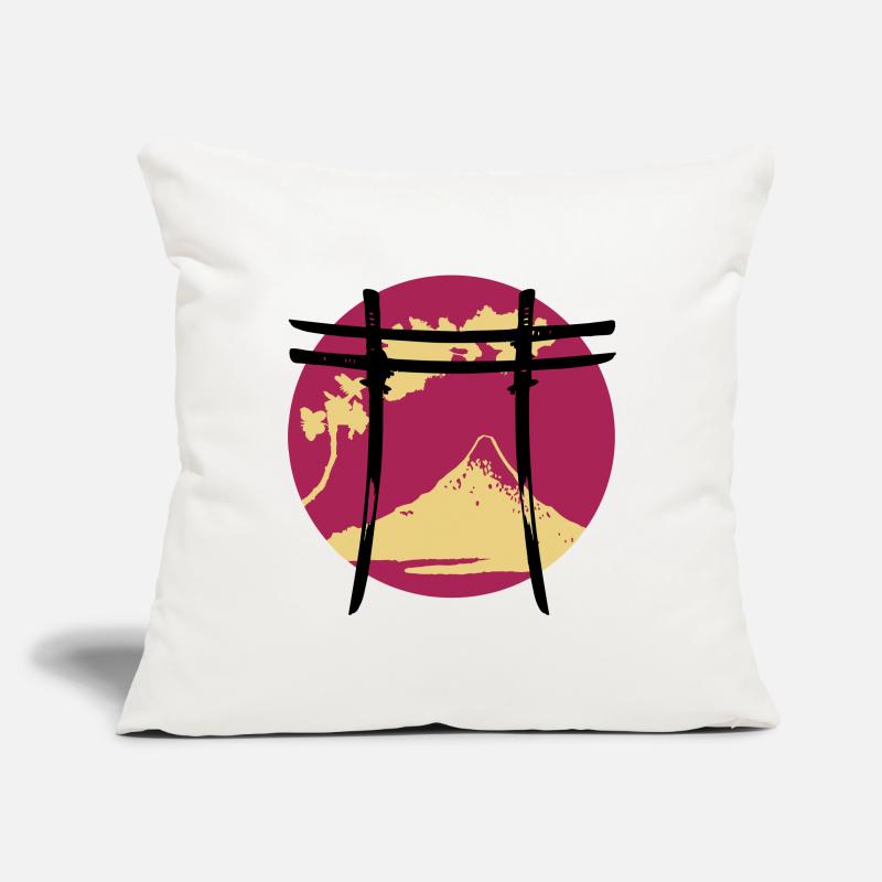 Japanischer Bogen Torii Sofakissenbezug 45 x 45 cm