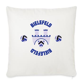 Bielefeld (ID: 001013) - Sofakissenbezug 45 x 45 cm - Naturweiß  - Vorne