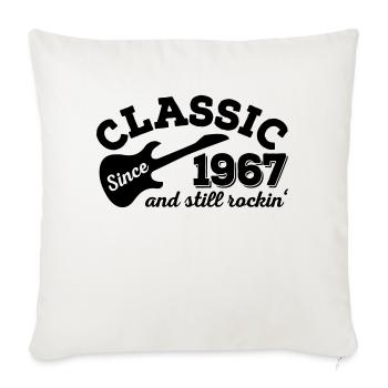 1967 - Sofa pillowcase 17,3'' x 17,3'' (45 x 45 cm) - natural white - Front