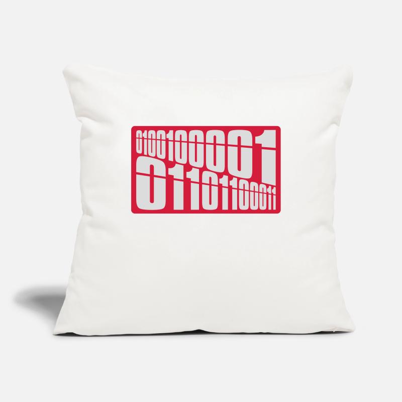 Binär Code Programm Sprache Sofakissenbezug 45 x 45 cm