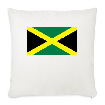 Jamaïque - Housse de coussin décorative 45 x 45 cm - blanc nature - Devant