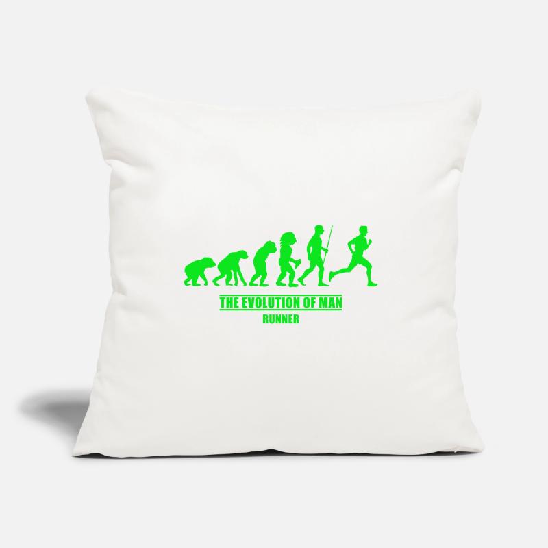 Runner Evolution Runner Housse de coussin décorative 45 x 45 cm