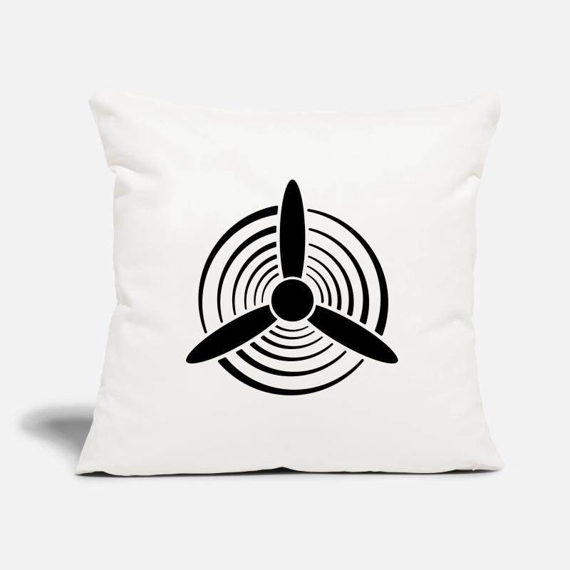 Solid Color Graphic Propeller Sofa pillowcase 17,3'' x 17,3'' (45 x 45 cm)