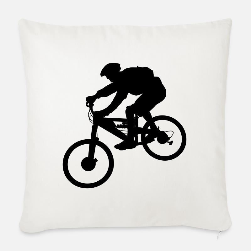 Biker - Sofakissenbezug 45 x 45 cm - Naturweiß 