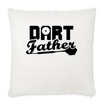 DART Father - Sofa pillowcase 17,3'' x 17,3'' (45 x 45 cm) - natural white - Front