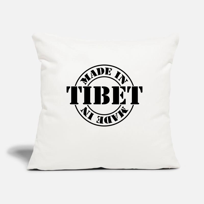 made in tibet m1k2 Sofa pillowcase 17,3'' x 17,3'' (45 x 45 cm)