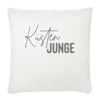 küsten junge - Sofakissenbezug 45 x 45 cm - Naturweiß  - Vorne