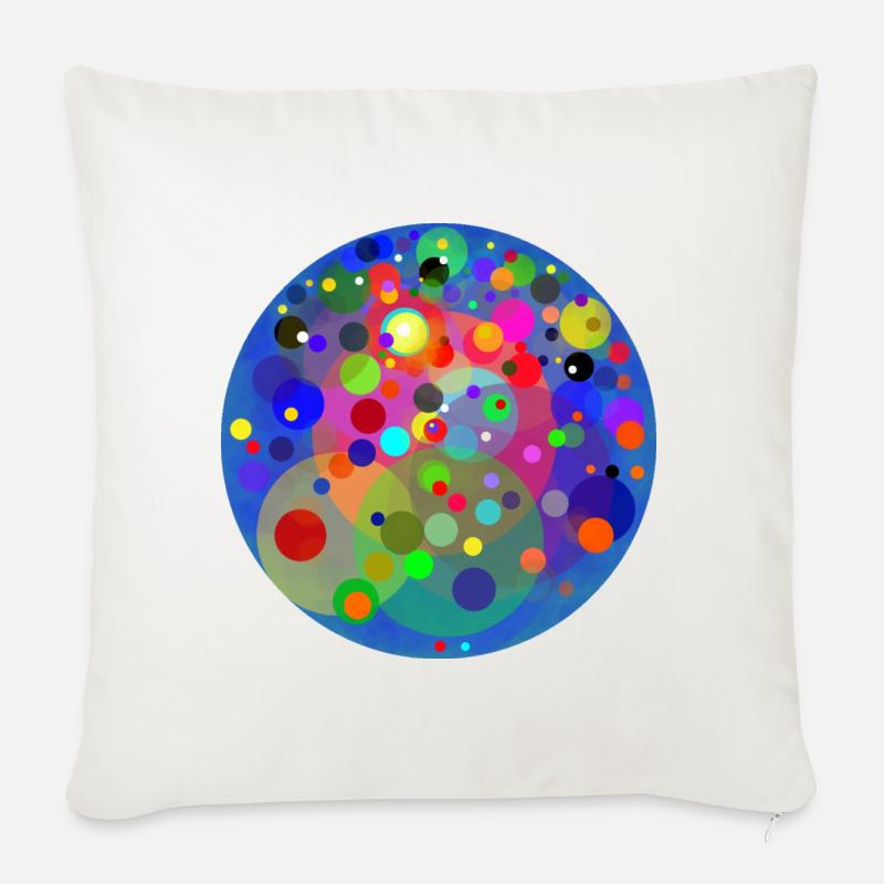 Planet der Planeten - Sofakissenbezug 45 x 45 cm - Naturweiß 