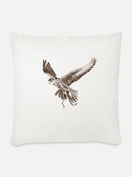 Falke - Sofakissenbezug 45 x 45 cm - Naturweiß