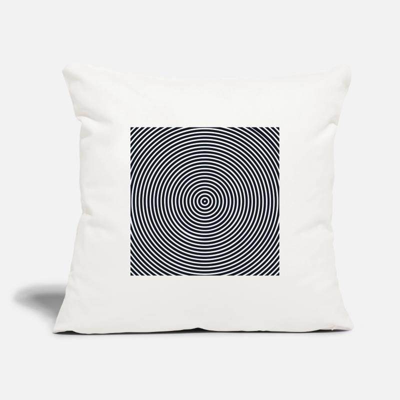 Hypnosis Pattern Sofa pillowcase 17,3'' x 17,3'' (45 x 45 cm)