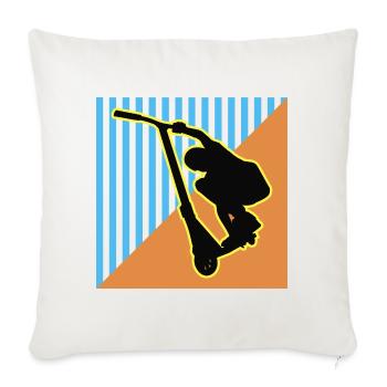 Tailgrab - Sofakissenbezug 45 x 45 cm - Naturweiß  - Vorne